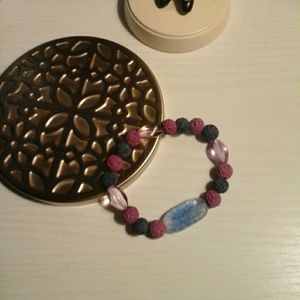 Lava bead bracelet